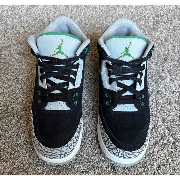 Nike Air Jordan 3 Retro Pine Green Size 7 Youth (Size 8.5 Women's) - Picture 3 of 8